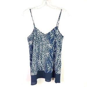 🦄 2/$20 Collective Concepts Blue Leopard tank